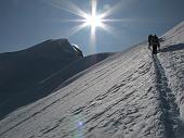 Sui 4027 del Weissmeiss nelle Alpi Svizzere il 20-21 luglio 2009 - FOTOGALLERY